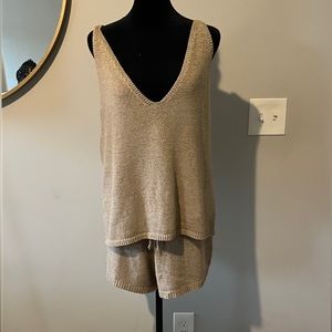 Vagabond Two Piece Rib Knit Set